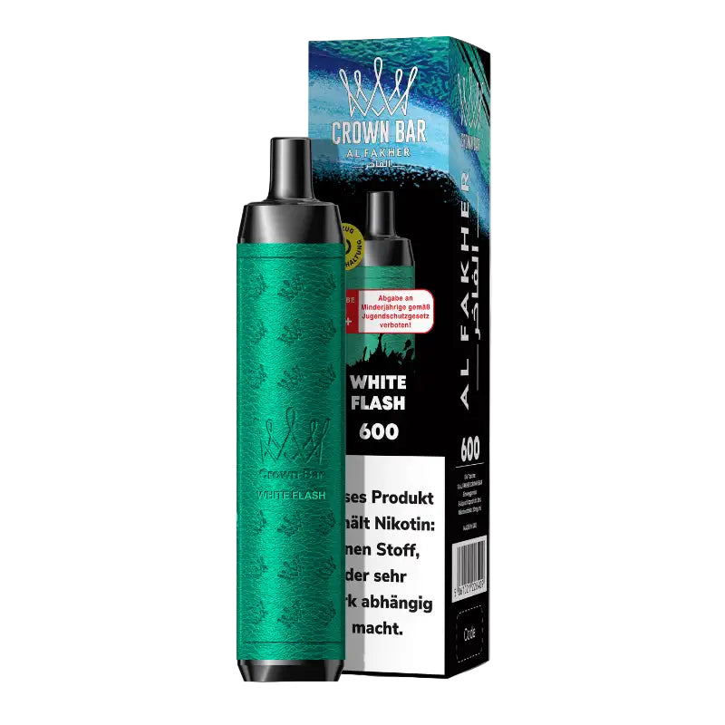 Al Fakher Crown Bar 600 – White Flash