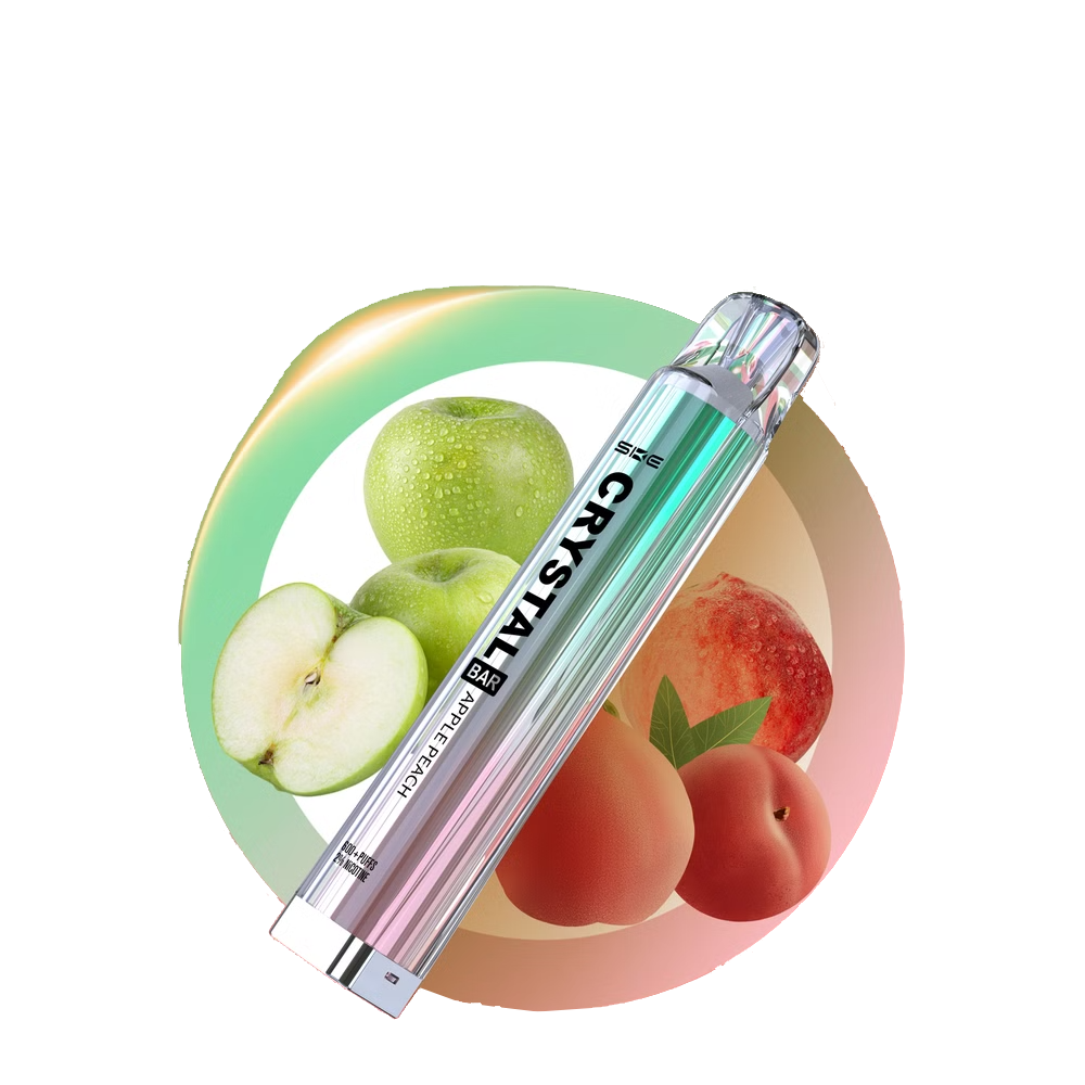 SKE Crystal Bar 600 – Apple Peach