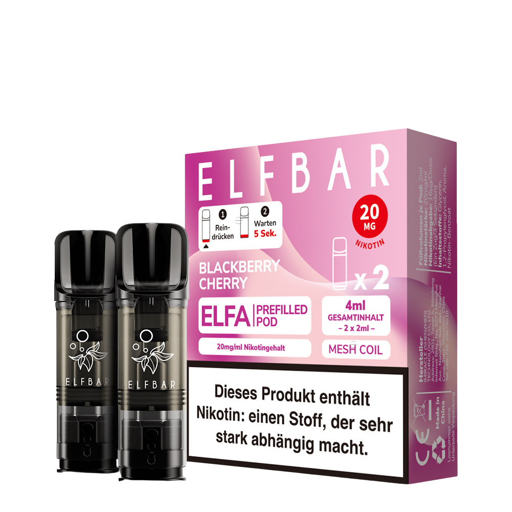 ELFBAR ELFA Pods Blackberry Cherry