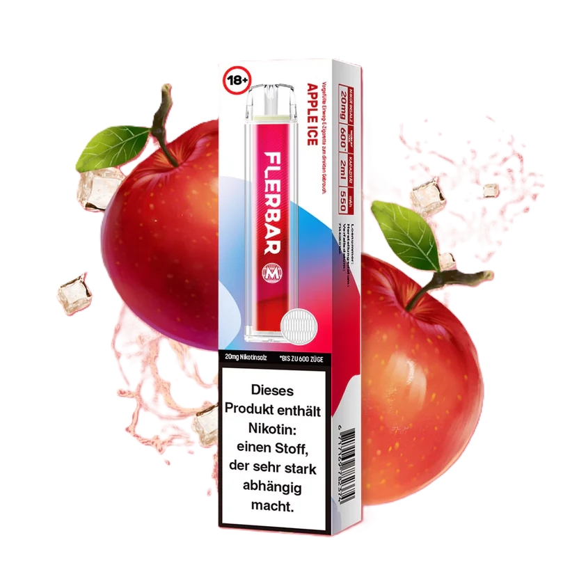 FLERBAR M – Apple Ice (20mg Einweg E-Zigarette)