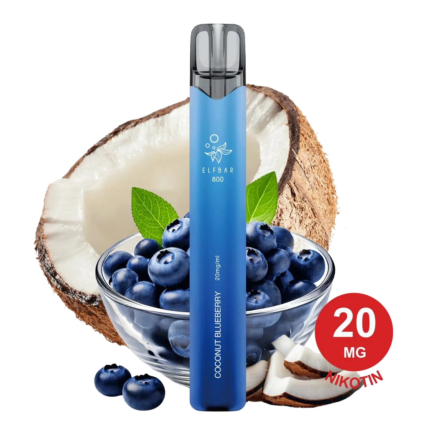 ELFBAR 800 Coconut Blueberry
