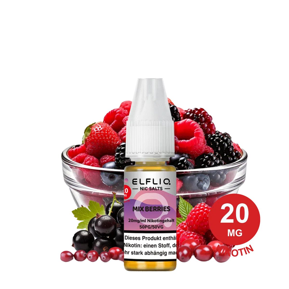 ELFLIQ by Elfbar – Mix Berries (10ml | 10mg & 20mg Nikotin)