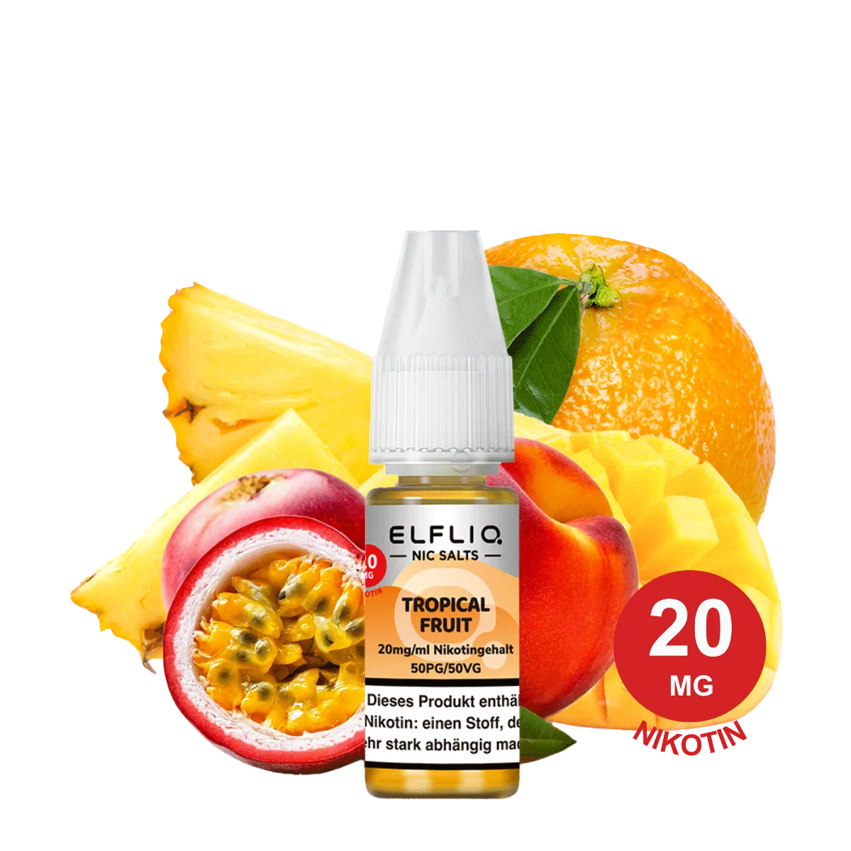 ELFLIQ by Elfbar – Tropical Fruit (10ml | 10mg & 20mg Nikotin)