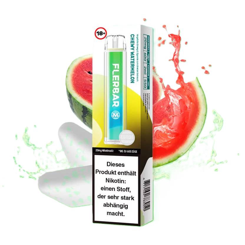 FLERBAR M – Chewy Watermelon (20mg Einweg E-Zigarette)