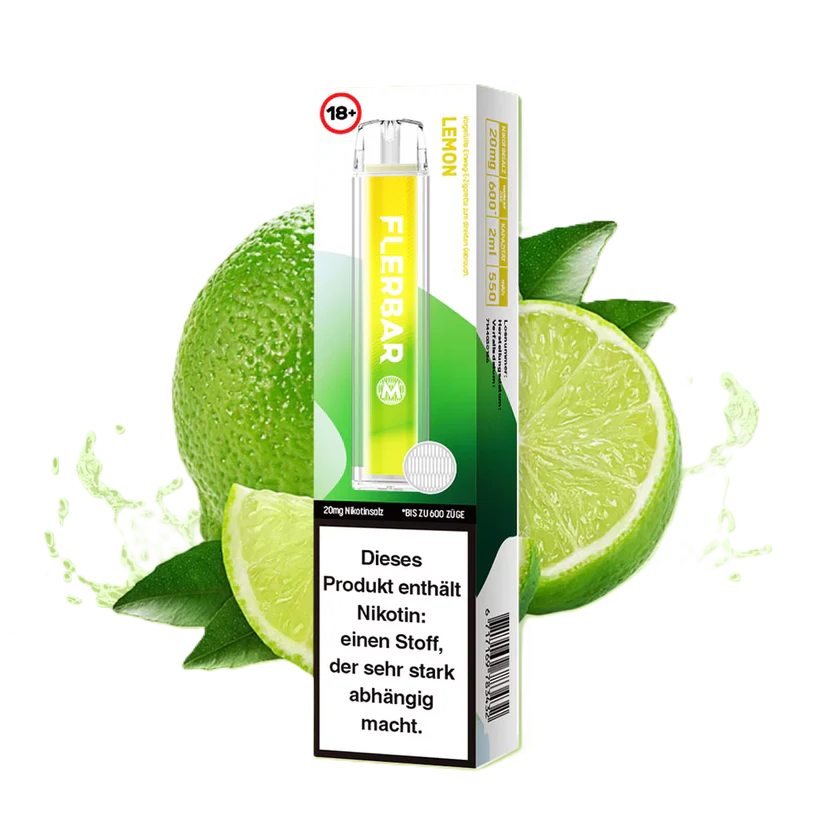 FLERBAR M – Lemon (20mg Einweg E-Zigarette)