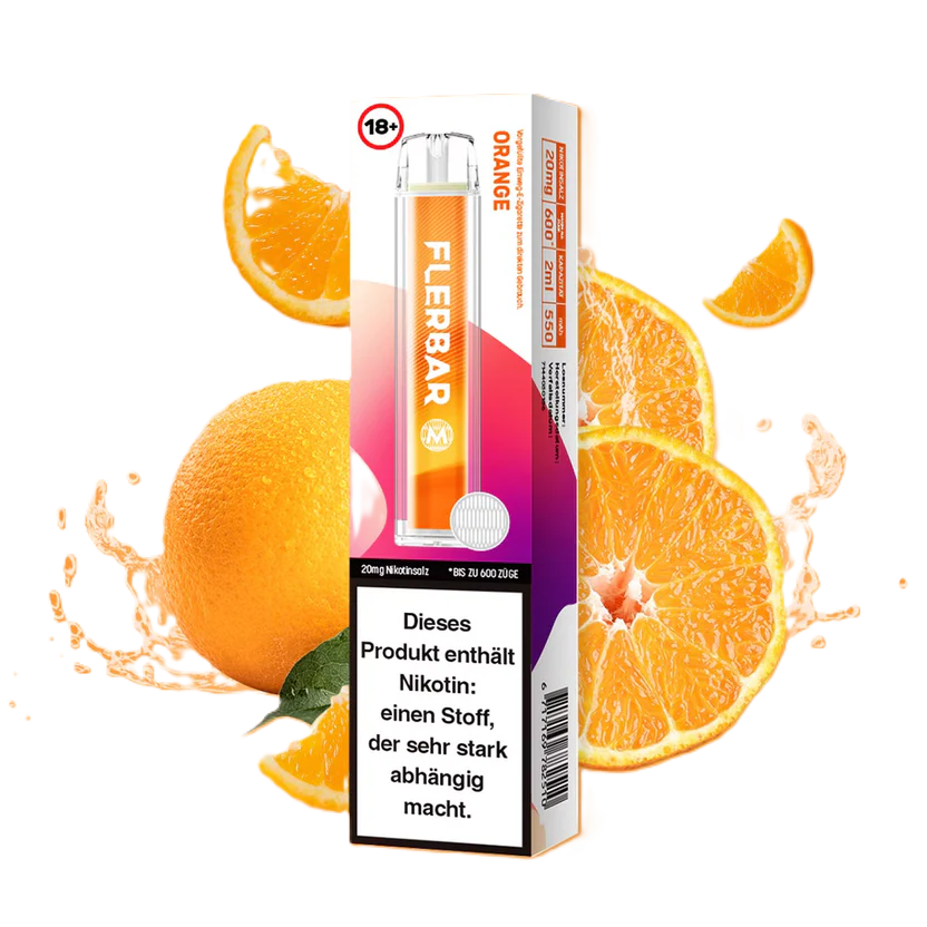 FLERBAR M – Orange (20mg Einweg E-Zigarette)