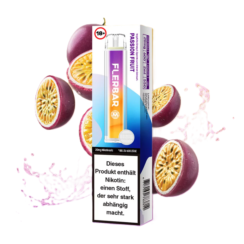 FLERBAR M – Passion Fruit (20mg Einweg E-Zigarette)