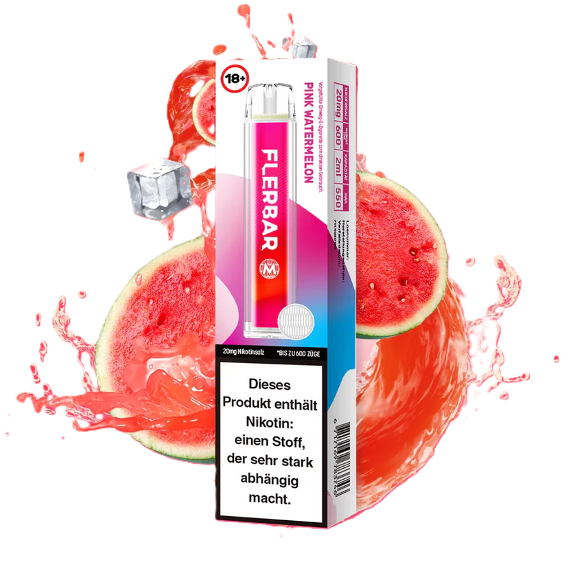 FLERBAR M – Pink Watermelon (20mg Einweg E-Zigarette)