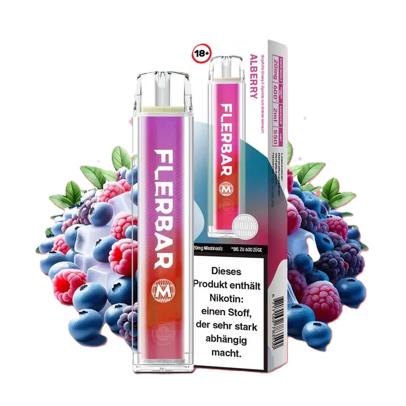FLERBAR M – Allberry (20mg | Einweg E-Zigarette)