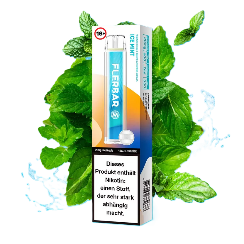 FLERBAR M – Ice Mint (20mg Einweg E-Zigarette)