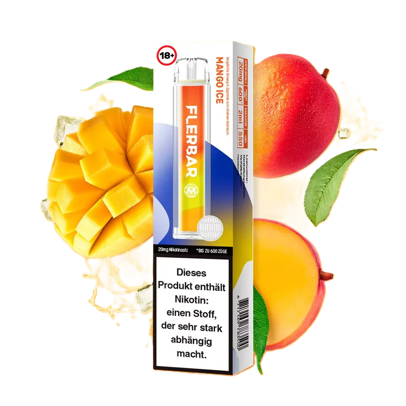 FLERBAR M – Mango Ice (20mg Einweg E-Zigarette)