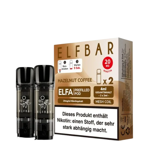 ELFBAR ELFA Pods Haselnuss Kaffee