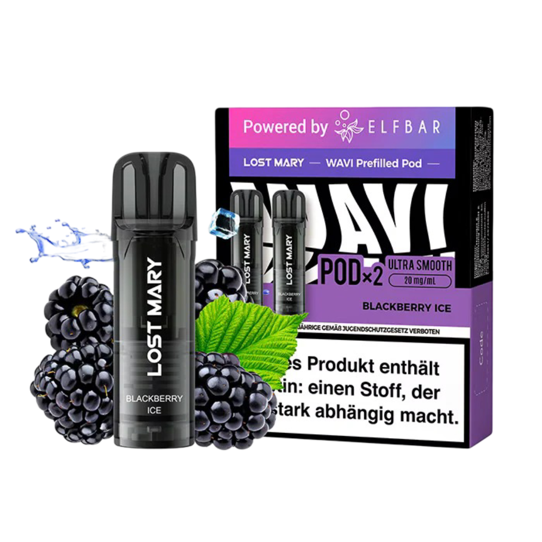 Lost Mary WAVI Pods – Blackberry Ice (20mg | 4ml)