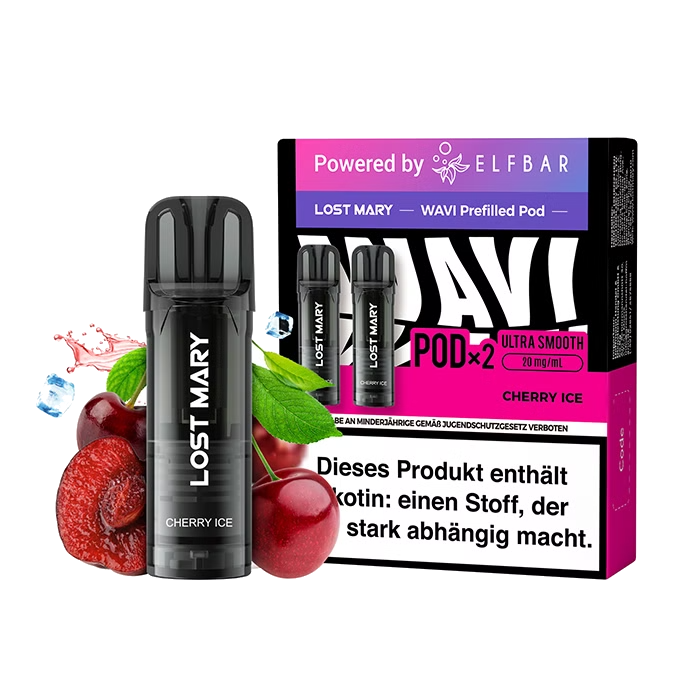 Lost Mary WAVI Pods – Cherry Ice (20mg | 4ml)