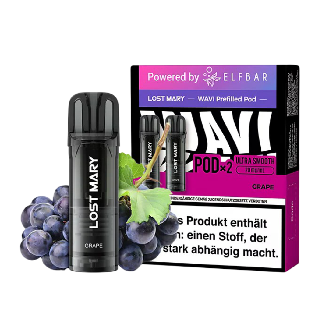Lost Mary WAVI Pods – Grape (20mg | 4ml)