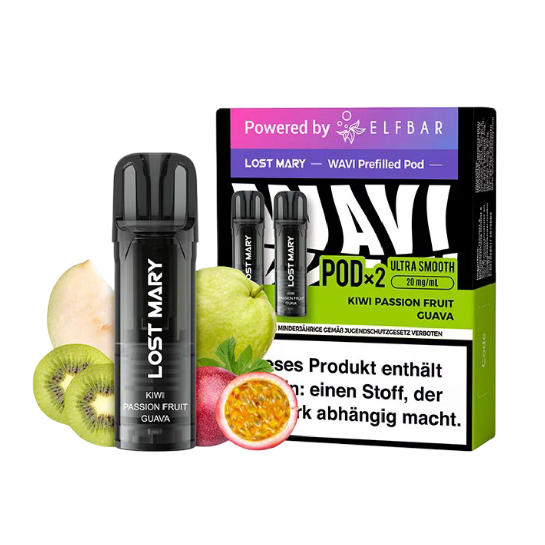 Lost Mary WAVI Pods – Kiwi Passion Fruit Guava (20mg | 4ml)