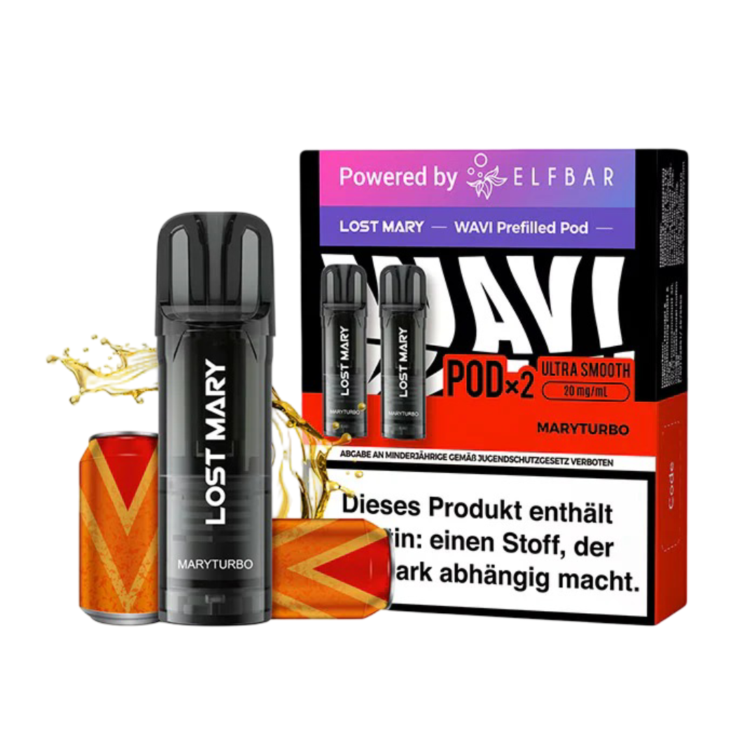Lost Mary WAVI Pods – Maryturbo (20mg | 4ml)