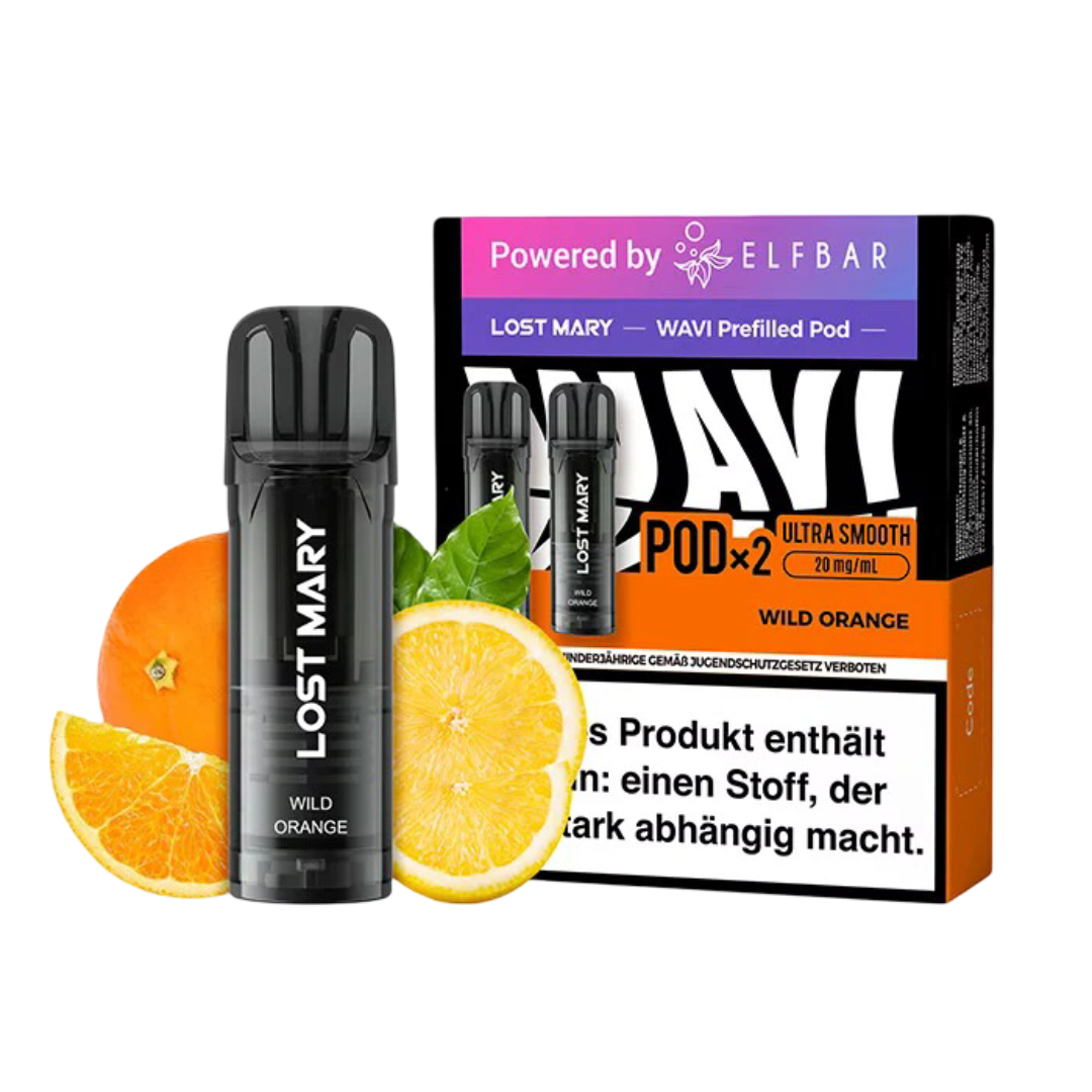 Lost Mary WAVI Pods – Wild Orange (20mg | 4ml)