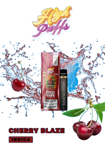 High Puffs H4 Superior Vape – Cherry Blaze 1ml