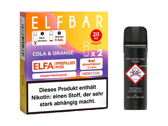 ELFBAR ELFA Pods Cola Orange