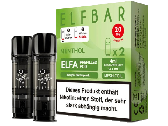 ELFBAR ELFA Pods Menthol