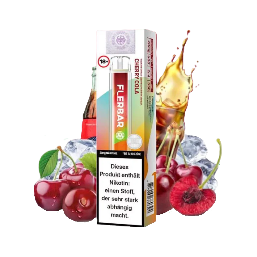 FLERBAR M – Cherry Cola (20mg Einweg E-Zigarette)